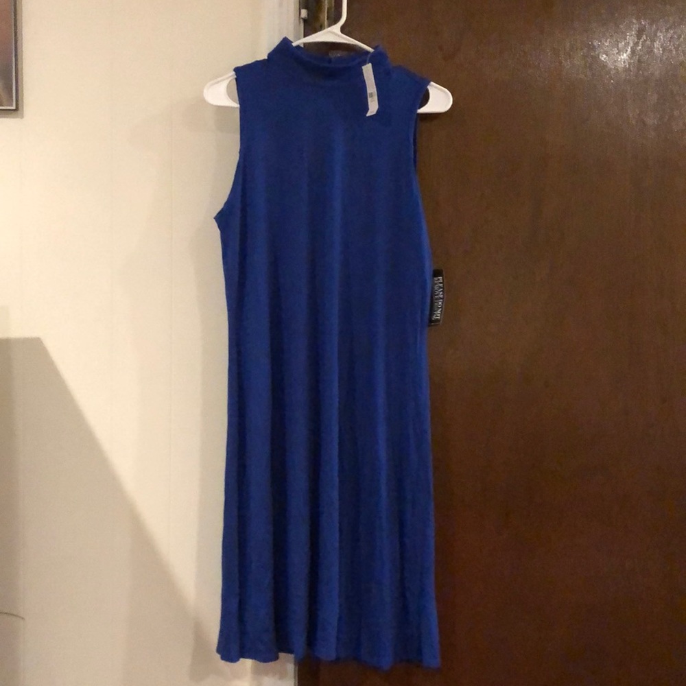 Medium Royal Blue Sleeveless Dress. Never Worn.